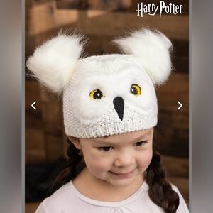 NWT Elope Harry Potter Hedwig Owl Knit Hat toddler size